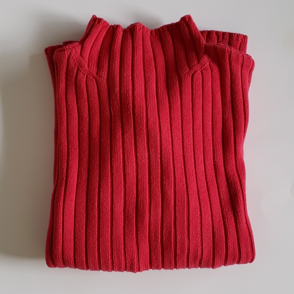 Vintage 90s Tommy Hilfiger Mock Turtleneck Sweater